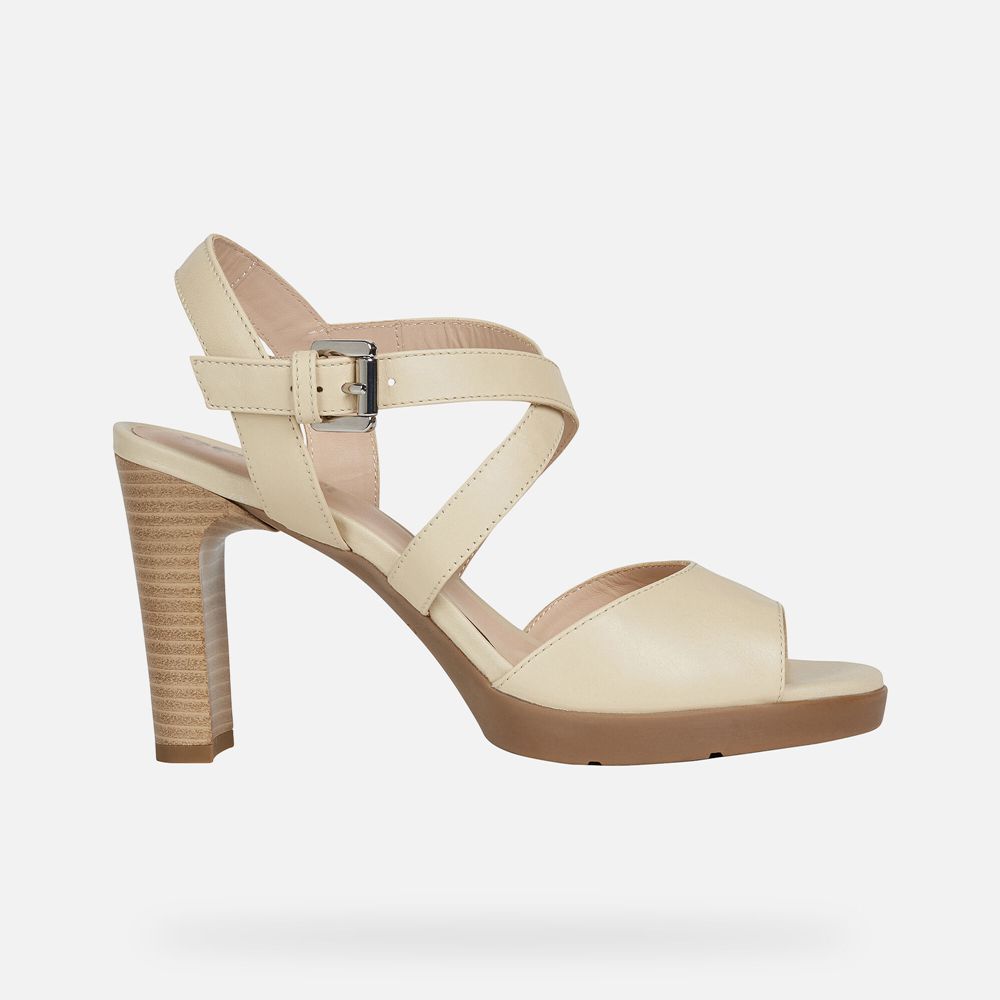 Sandalias Geox Senhora Bege - Annya - KOFVN3287